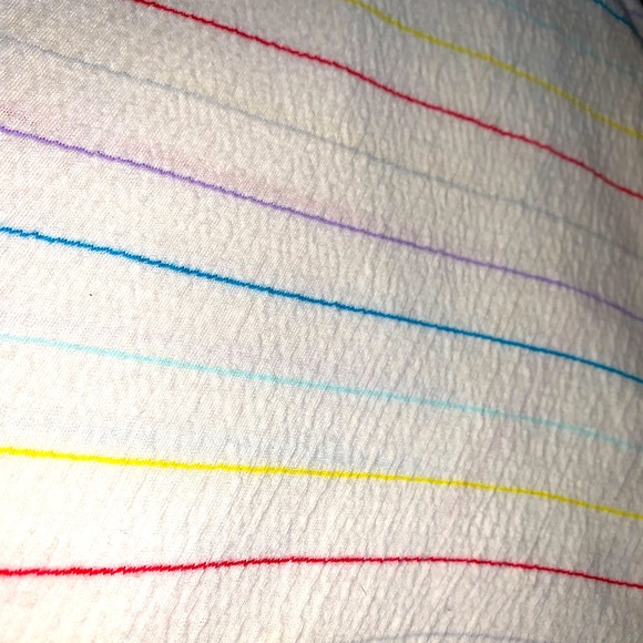 Roxy Rainbow Pinstripe Tank Top. Medium.  Mint condition - Picture 10 of 15